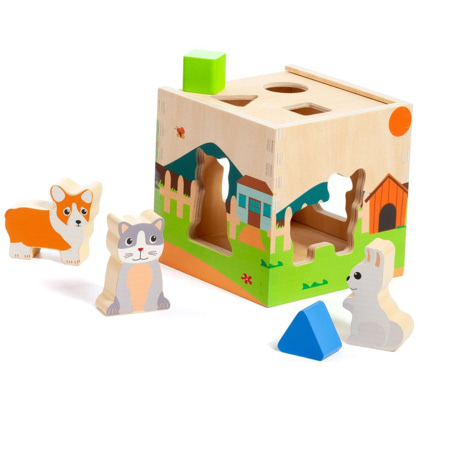 Avis Cube d'activités en Bois Activity Cube MOLTO 1