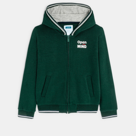 Sweat à Capuche Garçon NEXT Camouflage Vert - Taille 4 Ans - Motif Crâne