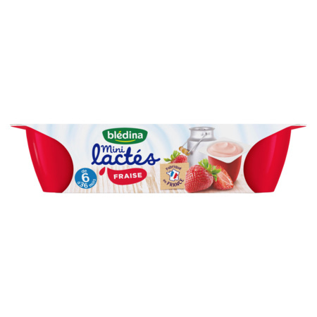 Mini lactés aux fraises BLEDINA : Comparateur, Avis, Prix