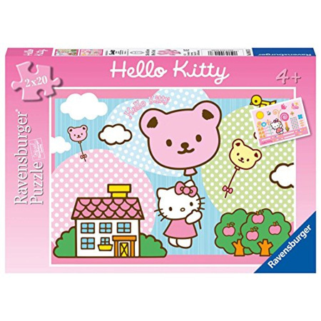 Avis Puzzle - Hello Kitty s'envole - 2x20 pièces RAVENSBURGER 1