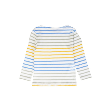 Avis Marinière tricolore Kids - coton épais - Milk/Dorure/Lobelia/Oyat ARMOR-LUX 3