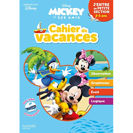 Avis Disney - Mickey - J'entre en Petite Section - Cahier de vacances 2023 Hachette Éducation 1