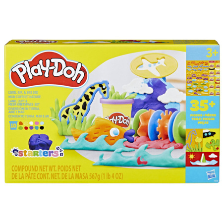 Play-Doh Mon jardin de fleurs, coffret de pâte à modeler inspiré du jardinage et de la nature, Classique, dès 3 ans Play-Doh Mon jardin de fleurs, coffret de pâte à modeler inspiré du jardinage et de la nature, Classique, dès 3 ans