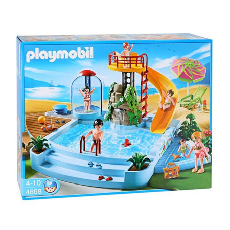 Playmobil City Life Piscine avec terrasse
