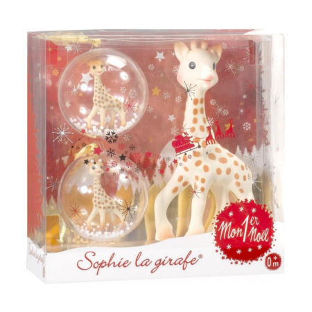 Coffret Mon 1er Noël Sophie la girafe VULLI 1