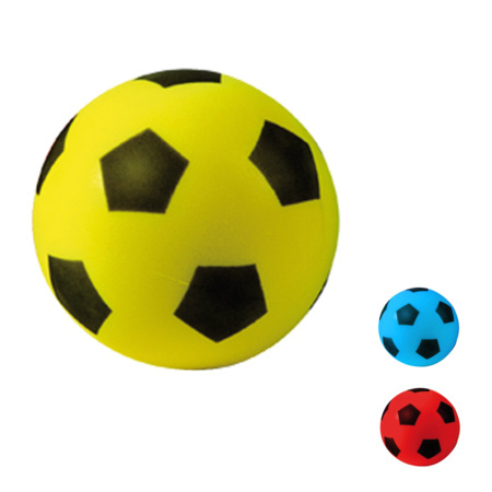 Ballon de foot en mousse vert 20 cm - Ballon de foot en peluche