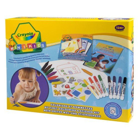 Coffret l'essentiel du coloriage enfant Crayola pas cher