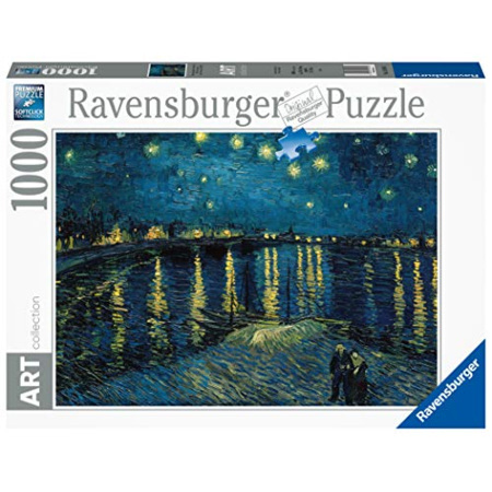 Avis Puzzle - Art collection - La nuit étoilée sur le Rhône - Vincent Van Gogh - 1000 pièces RAVENSBURGER 1