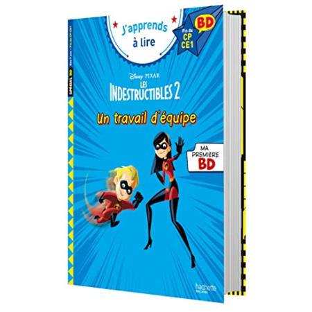 Avis Disney BD Fin de CP - CE1 - Les indestructibles - Un travail d'équipe ! Hachette Éducation 1