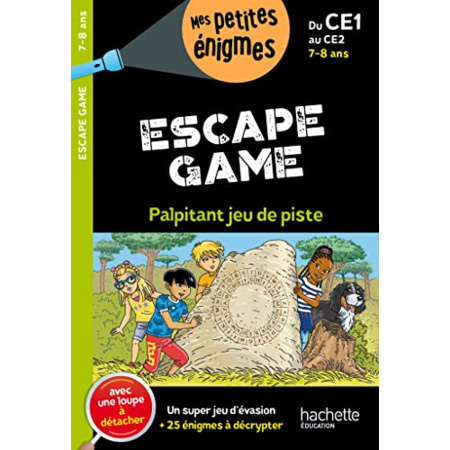 Avis Escape game du CE1 au CE2 - Cahier de vacances 2023 Hachette Éducation 1