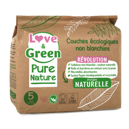 Couches écologiques Love & Green Pure Nature LOVE AND GREEN 6