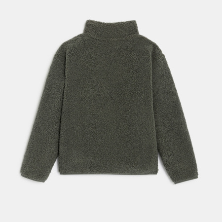 Avis Sweat en polaire sherpa vert garçon OKAIDI 4