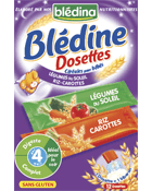 Avis Blédine 12 Dosettes individuelles carottes/légumes BLEDINA 1