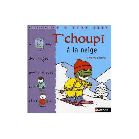 ② Tchoupi fait du ski - Livre enfant — Livres pour enfants