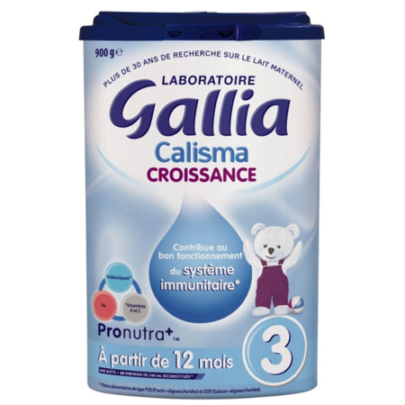 Avis Lait Calisma Croissance 3 LABORATOIRE GALLIA 1