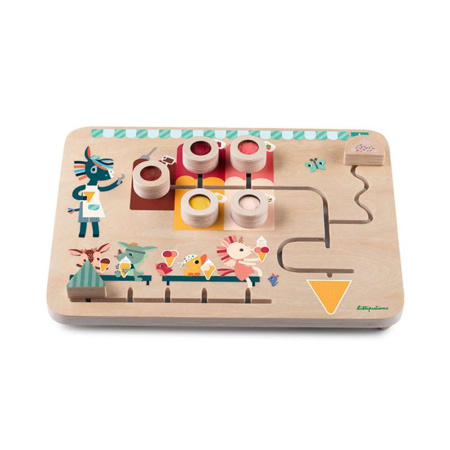 Jouet Motricité Fine Enfant BSM Edufun Labyrinthe Bois Montessori - Jeu