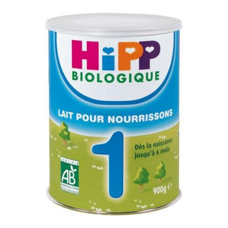 Avis Lait 1 pour nourrissons BIO - 1 boîte x 600g - 0-12 mois HIPP 1