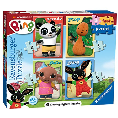 Avis Puzzle - Mes premiers puzzles - Bing Bunny - 2, 3, 4 et 5 pièces RAVENSBURGER 1