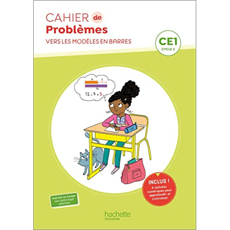 Avis Cahier de problèmes CE1 - Cahier élève - Ed. 2022: De la modélisation aux problèmes en barres Hachette Éducation 1