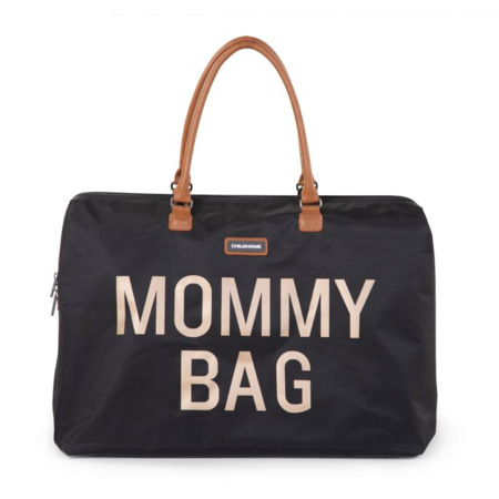 Avis Sac à langer Mommy Bag - Noir/Or CHILDHOME 1
