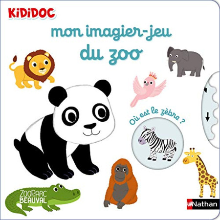 Avis Livre Mon imagier Jeu du zoo - Kididoc NATHAN 1