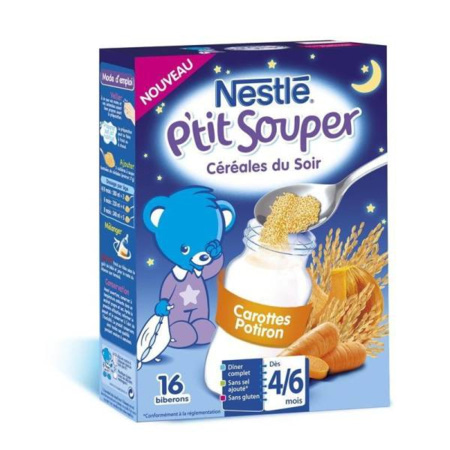 Céréales bébé 6 + mois, douceur de riz P'tit Souper - Nestle