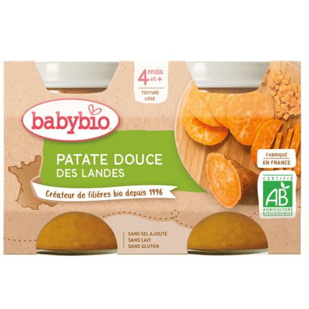 Babybio Petit Pot Légumes Poulet Fermier Quinoa - 2x200g - Dès 12 Mois - Bio - Sans Sel Ajouté