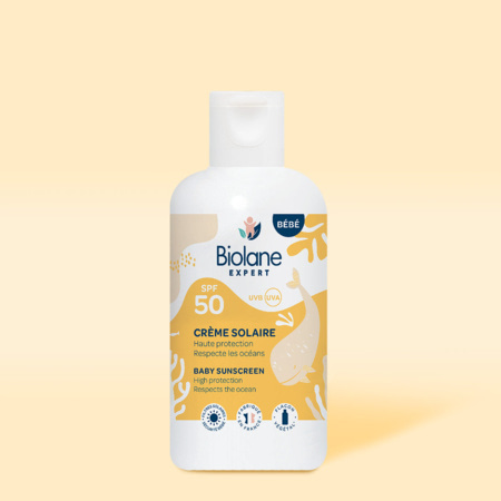 La gamme solaire pour bébé par Biolane : crème et après-soleil – BIOLANE