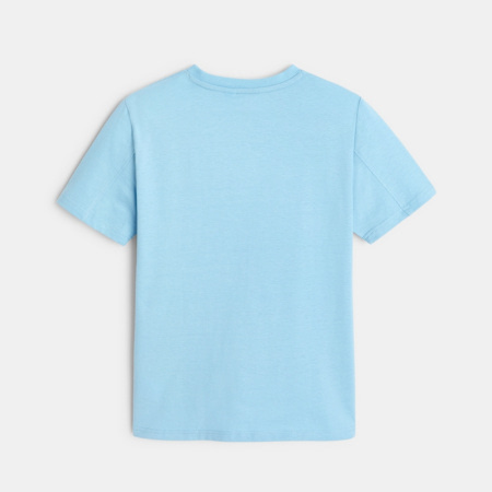 Avis T-shirt motif brodé bleu garçon OKAIDI 4
