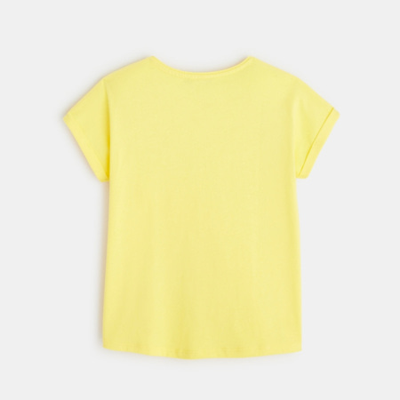 T shirt Club des Copines jaune fille OKAIDI Comparateur Avis Prix