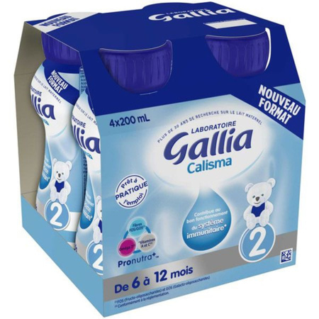 Avis Lait Calisma 2 liquide prêt à l'emploi LABORATOIRE GALLIA 1