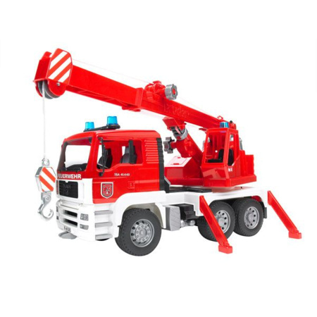 Avis Camion pompiers Man grue mobile BRUDER 1