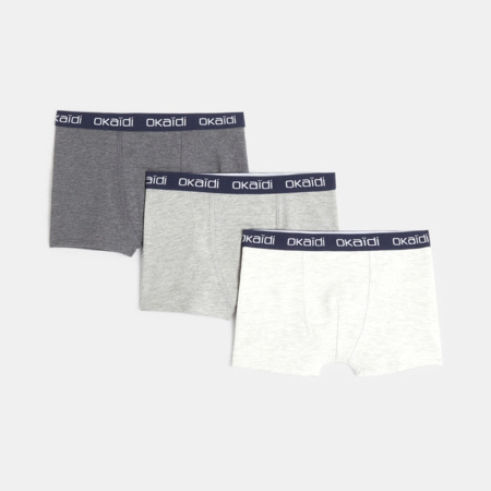 Boxers en jersey lot de 3 gar on OKAIDI Comparateur Avis Prix
