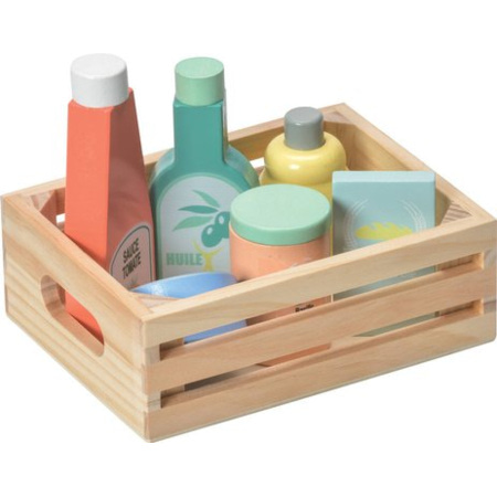 Avis Set de jeu en bois Ma cagette du déjeuner   L'ATELIER DU BOIS 1