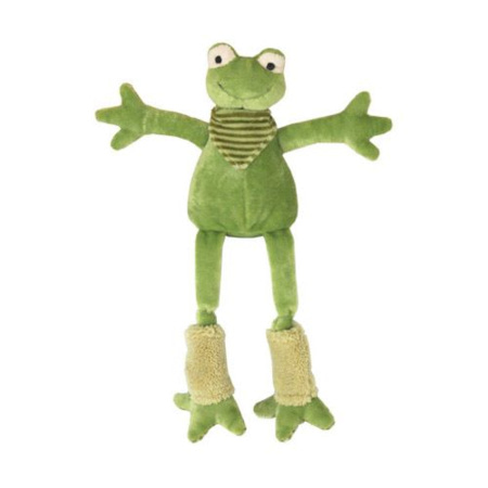 Marionnette colorée à main pour Bébé Grenouille verte