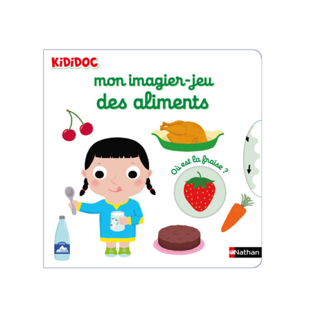 Livre Mon imagier Jeu des aliments - Kididoc NATHAN 1