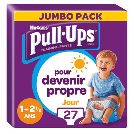 Pull-Ups Culottes Jour Garçon (8-15 kg) HUGGIES : Comparateur