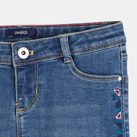 Veste En Jean Okaïdi Pour Fille - Taille 12-13 Ans, Bleue, Neuve Avec étiquettes
