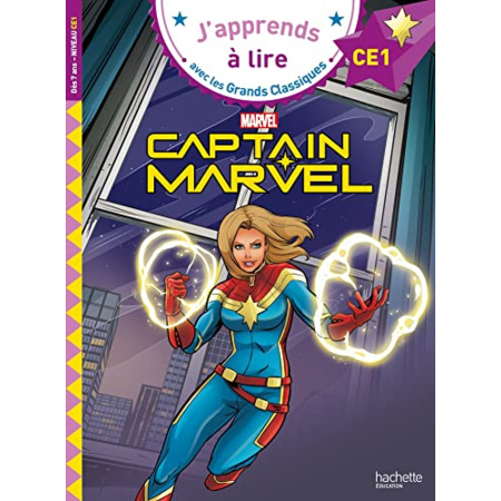 Avis Disney - Marvel - CE1 Captain Marvel Hachette Éducation 1
