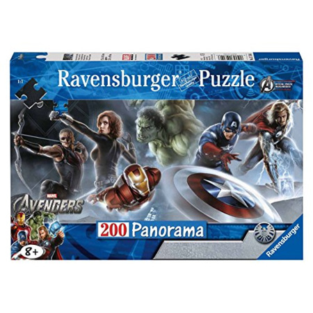 Puzzle XXL - L'équipe des super héros - 200 pièces RAVENSBURGER ...