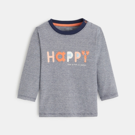 Avis T-shirt rayé Happy OBAÏBI 1