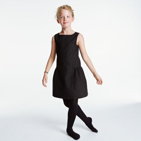 Robe Noire Chasuble Okaïdi Pour Fille 12 Ans - Occasion Très Bon état Hiver