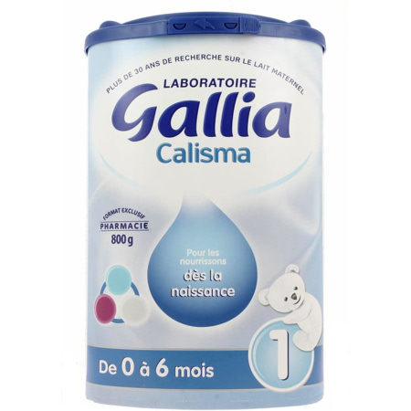 Lait Calisma Relais 1 (0-6 mois) LABORATOIRE GALLIA : Comparateur