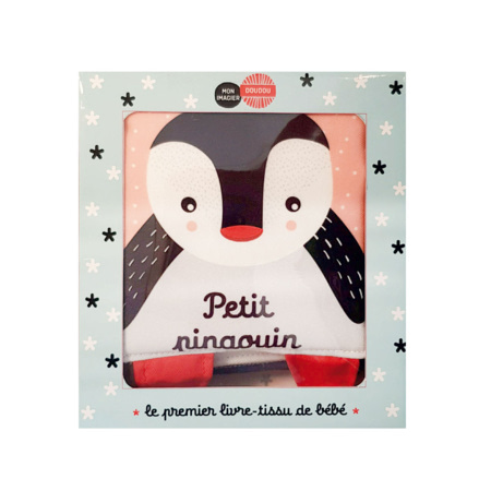 Livre tissu Petit pingouin et ses amis CASTERMAN 1