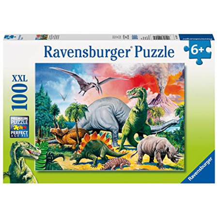 Avis Puzzle - Au milieu des dinosaures - 100 pièces RAVENSBURGER 1
