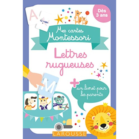 Avis Mes cartes Montessori : Lettres rugueuses LAROUSSE 1