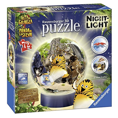Avis Puzzle 3D Lampe - Panda de la Jungle - 72 pièces RAVENSBURGER 1