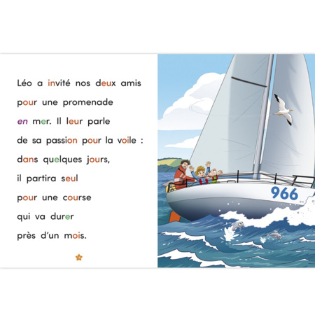Avis Livre Tous à bord ! - Apprendre à lire avec Les Alphas ÉDITIONS RÉCRÉALIRE 3