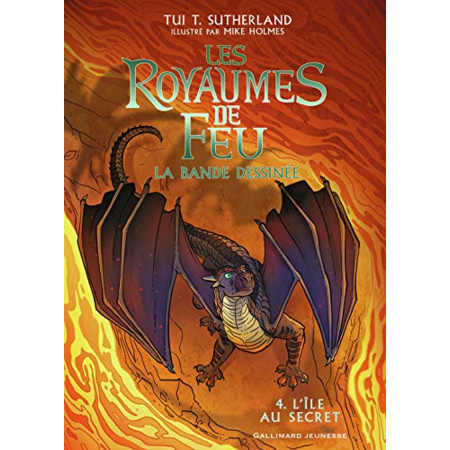 Avis Livre Les Royaumes De Feu En Bande Dessinee - 4 L'Ile Au Secret T4 GALLIMARD JEUNESSE 1