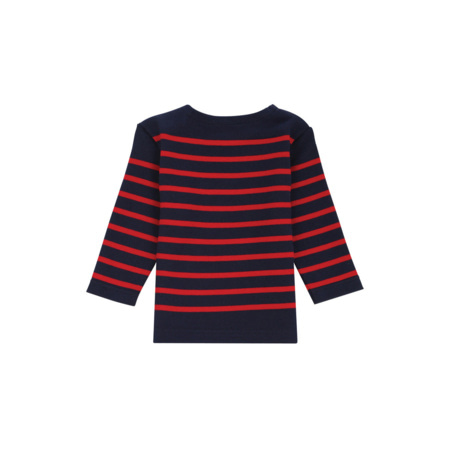Avis Marinière "Amiral" Baby - coton épais - Navire/Braise ARMOR-LUX 3